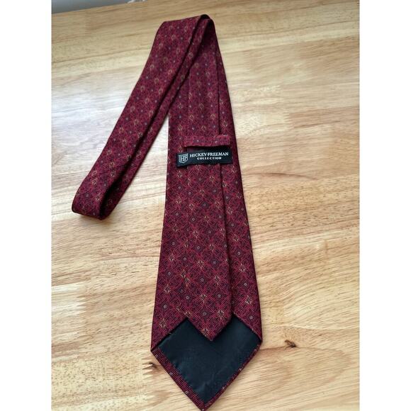 Hickey Freeman 100% Silk Tie - Picture 2 of 5